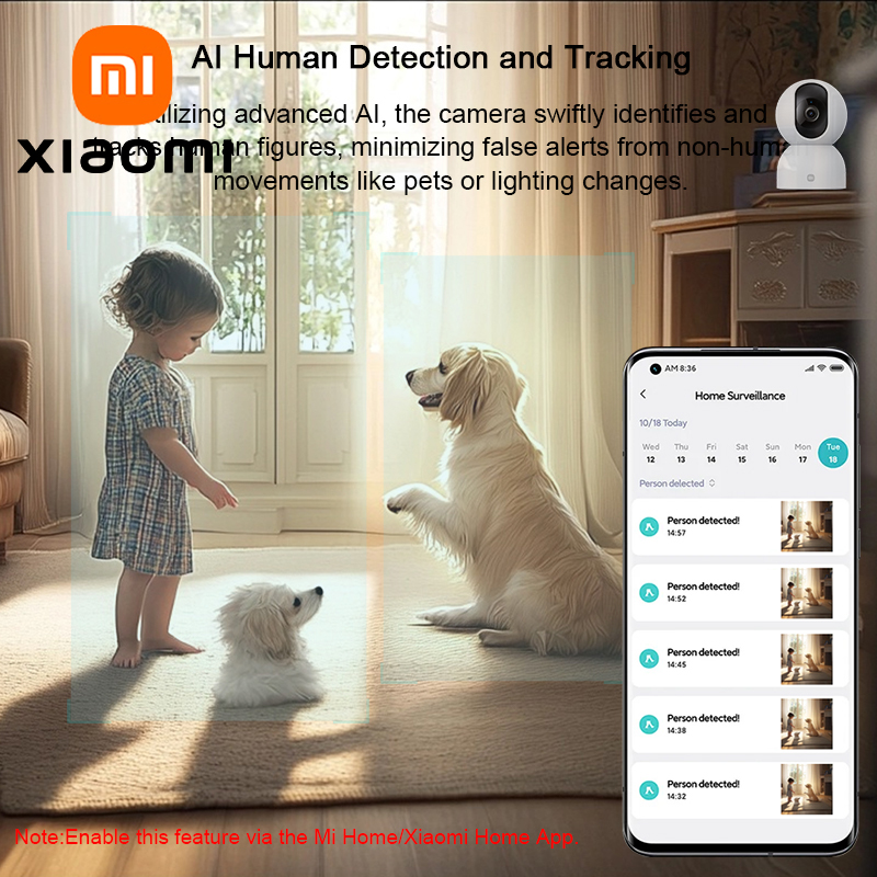 Home Security Camera 360 Xiaomi - XIAOMI Home Security Intelligent Wifi Camera