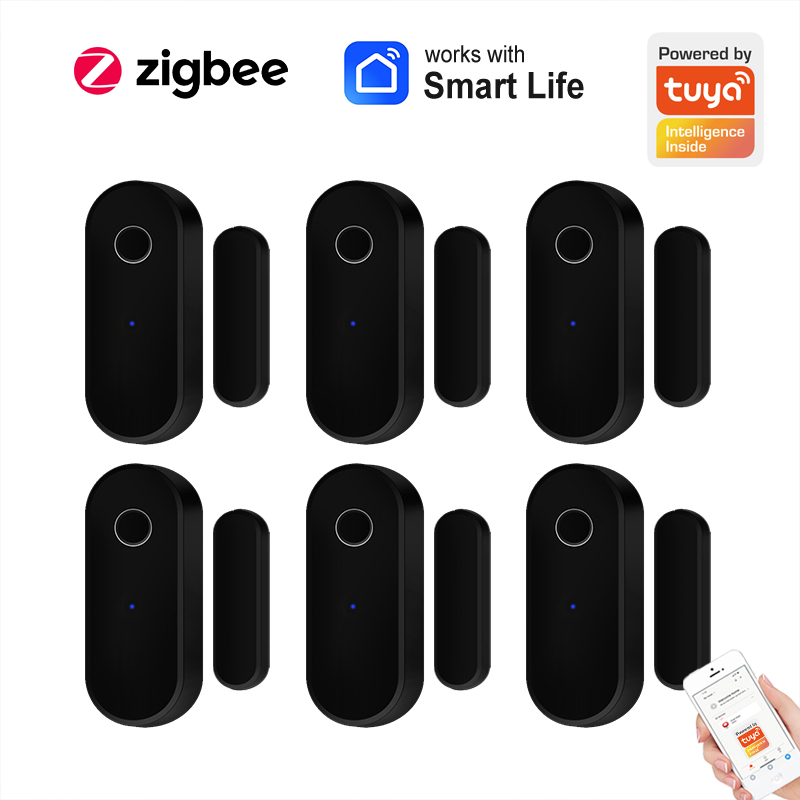 Home Security Installation - Tuya Smart Zigbee Door Sensor Door