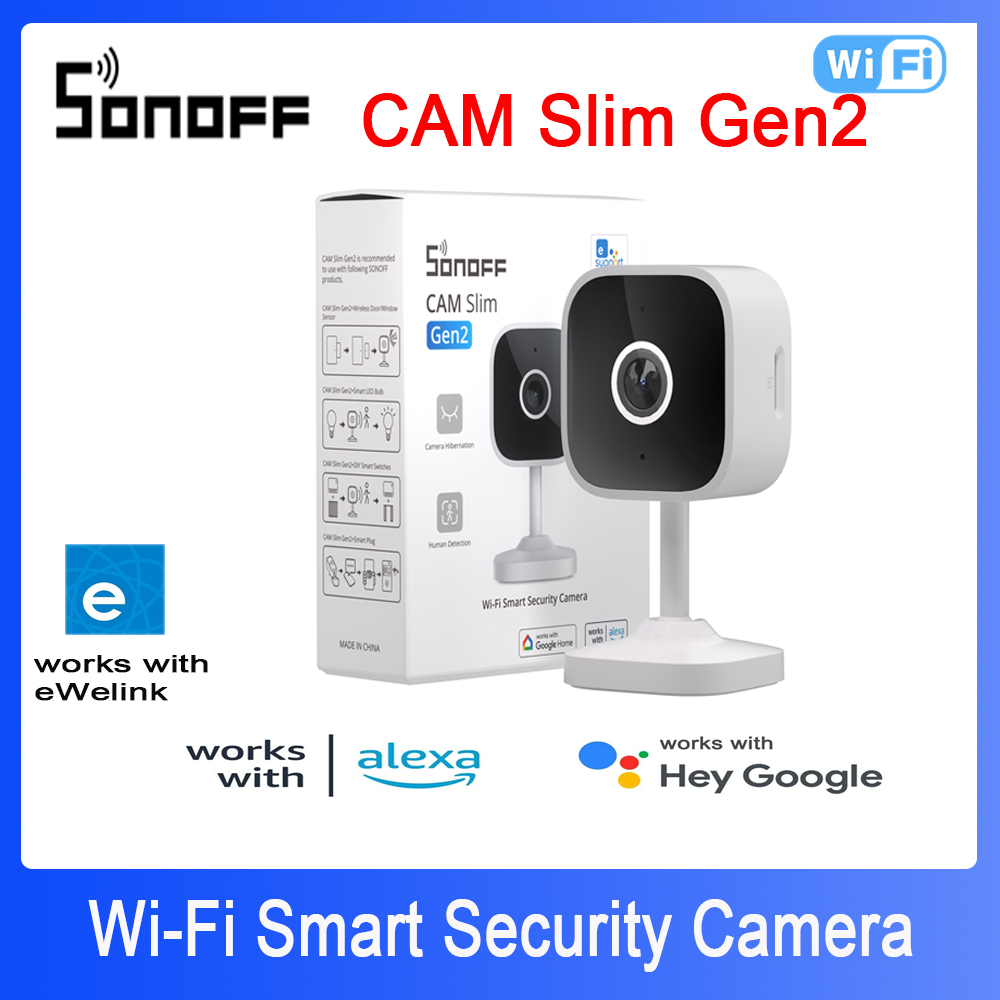 Home Security For Apartments - SONOFF CAM Slim Gen2 WiFi Smart