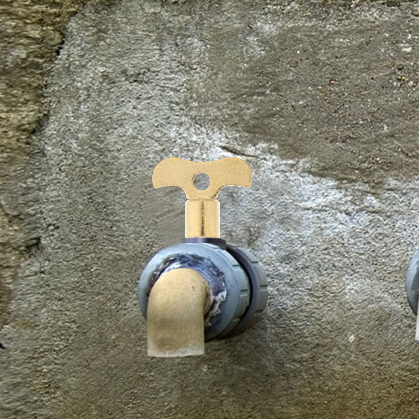 Home Security Locks - 2Pcs Sillcock Water Key 6-Point Valve