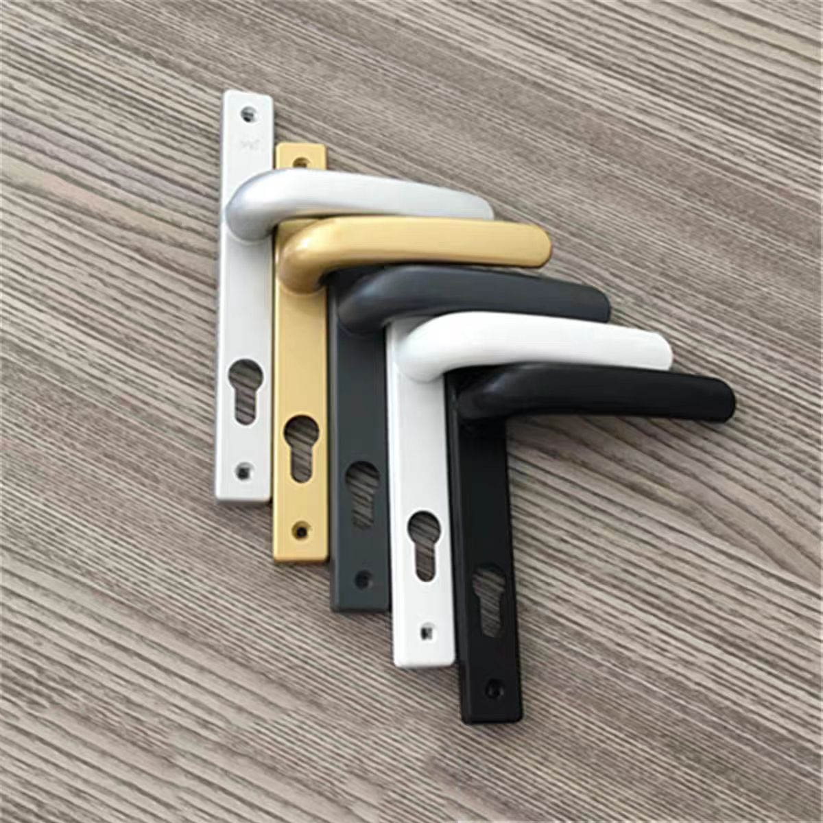 Home Security Door Lock - Alloy Aluminum Door Lock Handle Panel