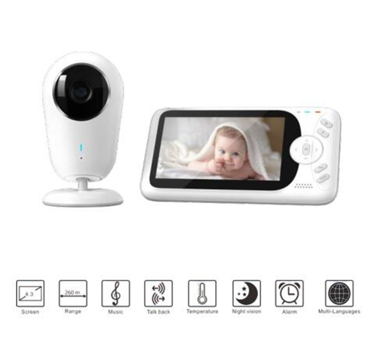 4.3inch 1080P Full HD Wireless - đánh giá và giá Home Security Land