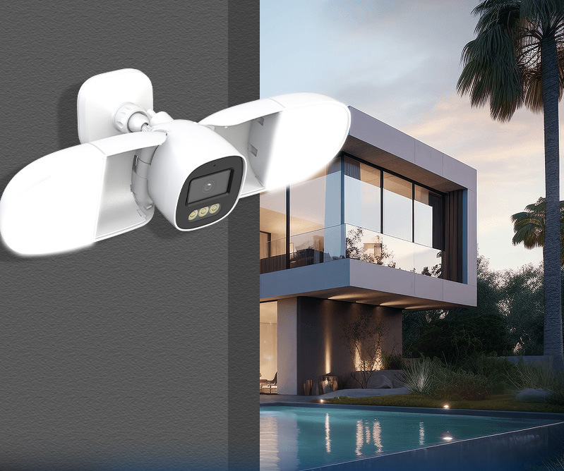 Full Color 4MP iCsee APP Flood - đánh giá và giá Home Security Flood Lights
