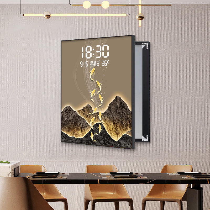 Elegant Light Numbers Wall Clo - đánh giá và giá Home Security Number