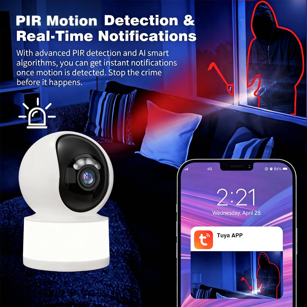 Tuya Smart 5MP 2K HD Mini WiFi - đánh giá và giá Home Security Flood Lights