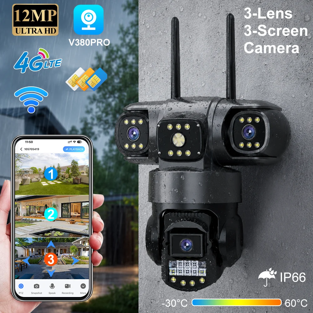 V380 Pro 4G Outdoor Waterproof - đánh giá và giá Home Security Land