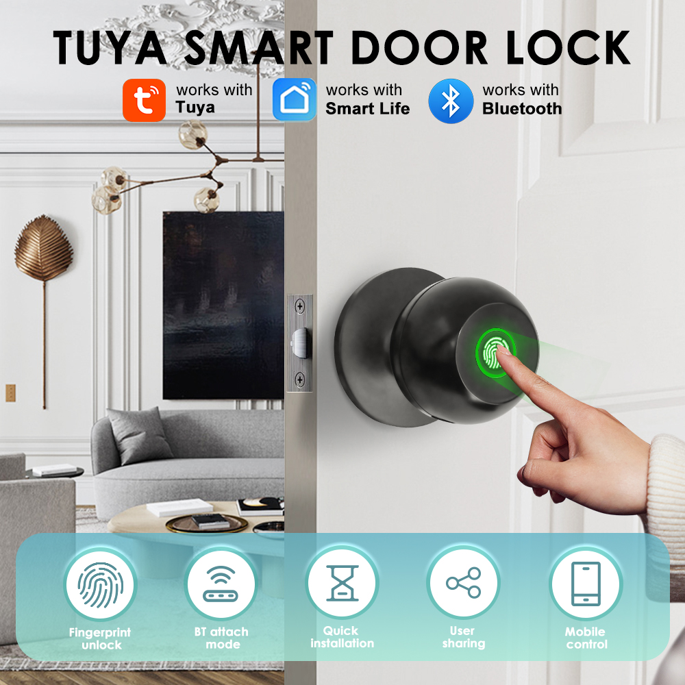 Tuya Electronic Door Lock Smar - đánh giá và giá Home Security For Apartments