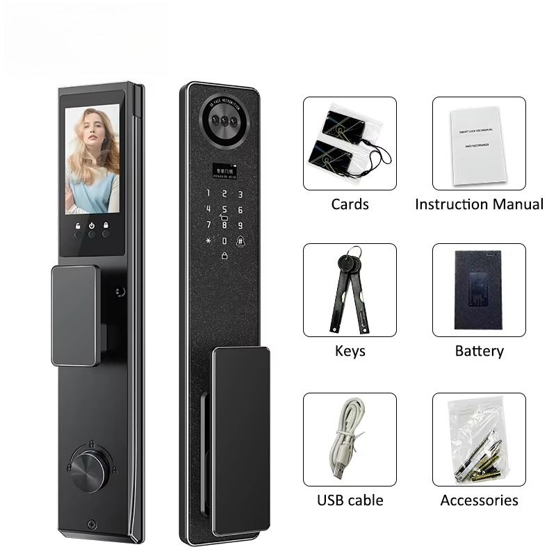 Tuya WiFi Smart Door Lock, Hom - đánh giá và giá Home Security Door Lock