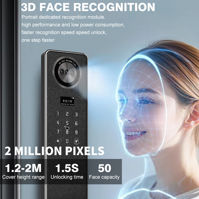 Tuya WiFi Smart Door Lock, Hom - đánh giá và giá Home Security Door Lock