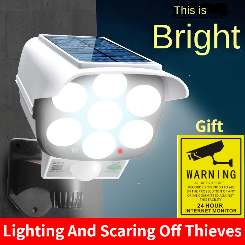 Outdoor Solar Light Motion Sen - đánh giá và giá Home Security Flood Lights