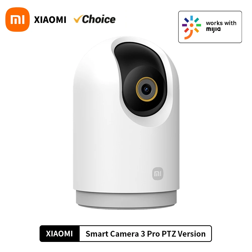 Xiaomi Smart Camera 3 Pro PTZ  - đánh giá và giá Home Security Camera 360 Xiaomi