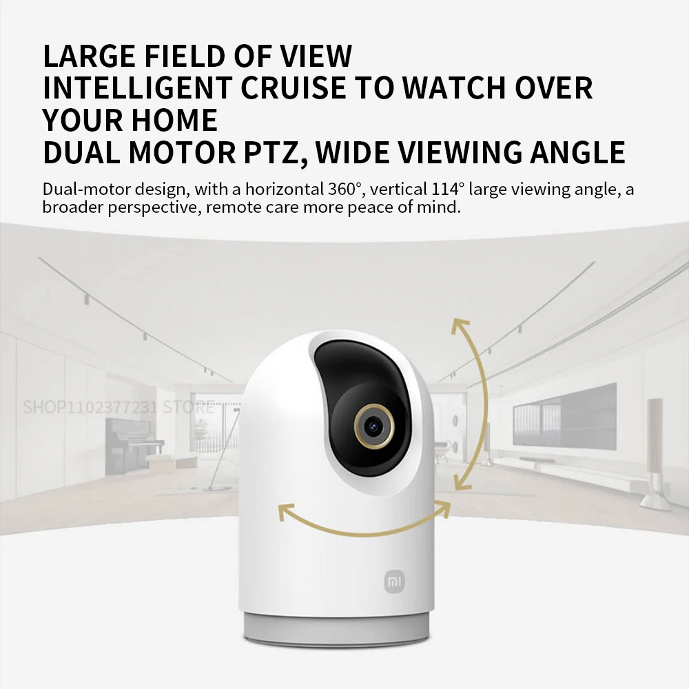 Xiaomi Smart Camera 3 Pro PTZ  - đánh giá và giá Home Security Camera 360 Xiaomi