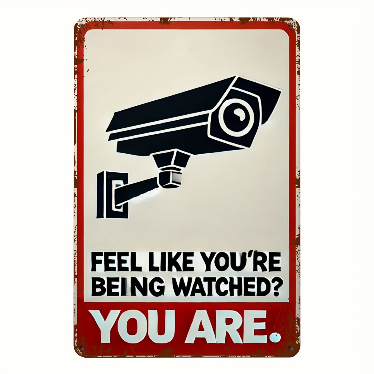 Funny Security Camera Warning  - đánh giá và giá Home Security Panel