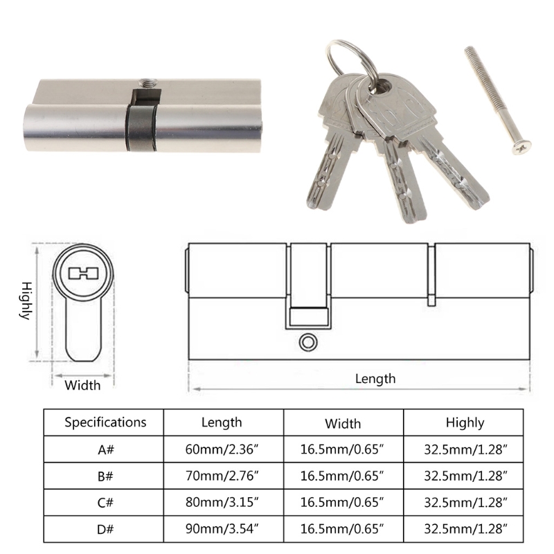 Keyed Entry Door Lock Cylinder - đánh giá và giá Home Security Locks