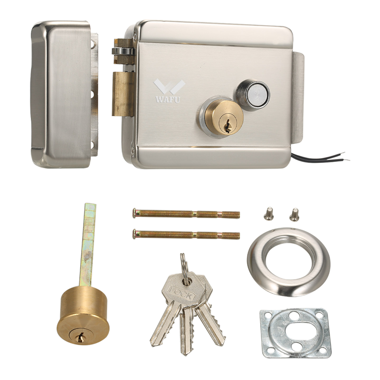 WAFU Smart Electric Gate Door  - đánh giá và giá Home Security Door Lock