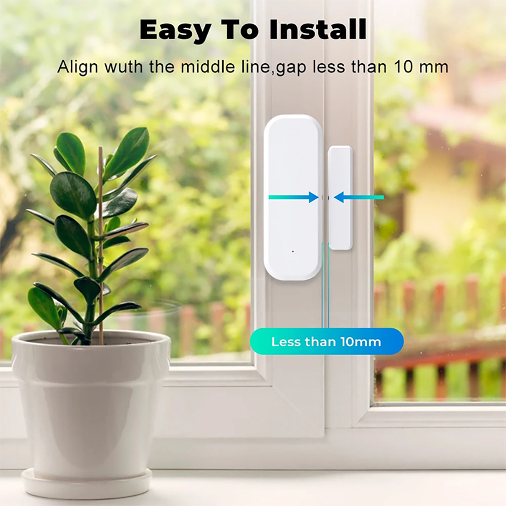 Tuya WiFi Smart Door Window Se - đánh giá và giá Home Security Installation