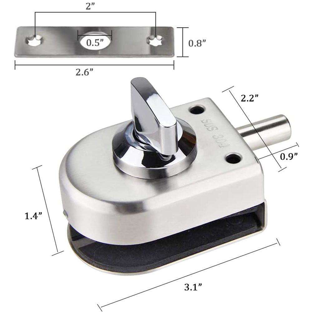 304 Stainless Steel Keyless Ho - đánh giá và giá Home Security Door Lock