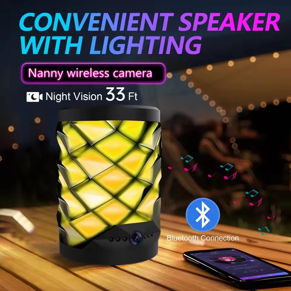 HD Mini Wifi Camera Bluetooth  - đánh giá và giá Home Security Flood Lights