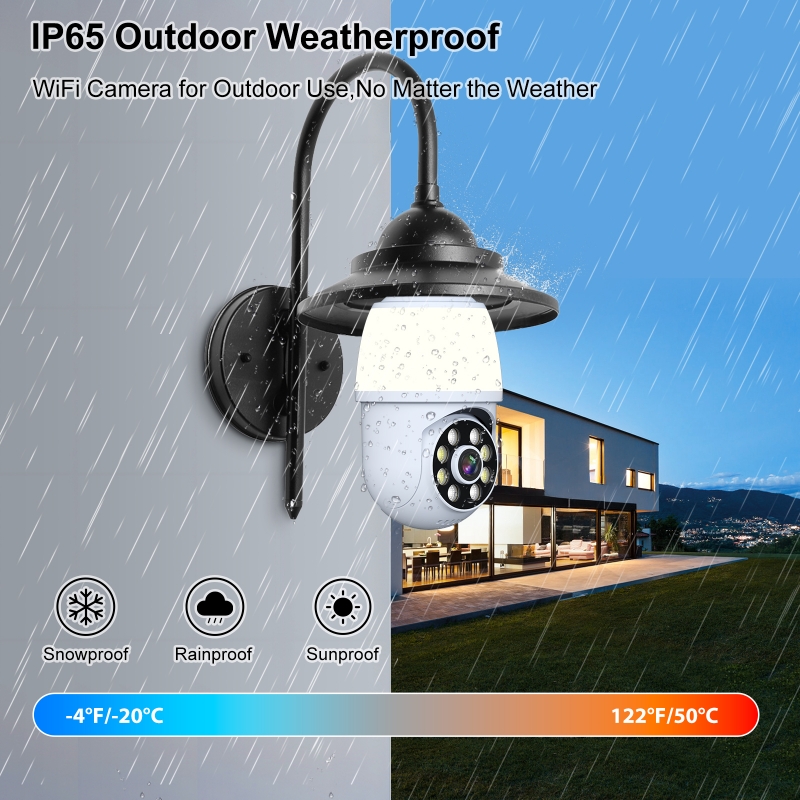 3MP 1296P iCsee APP  Full Colo - đánh giá và giá Home Security Flood Lights