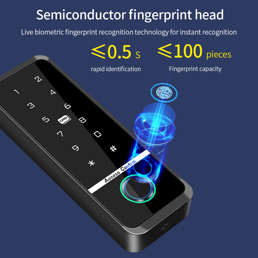 RFID Fingerprint Access Contro - đánh giá và giá Home Security Door Lock