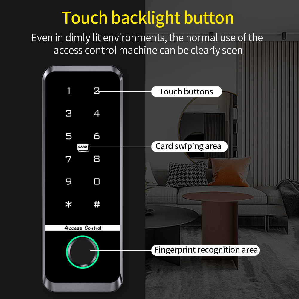 RFID Fingerprint Access Contro - đánh giá và giá Home Security Door Lock