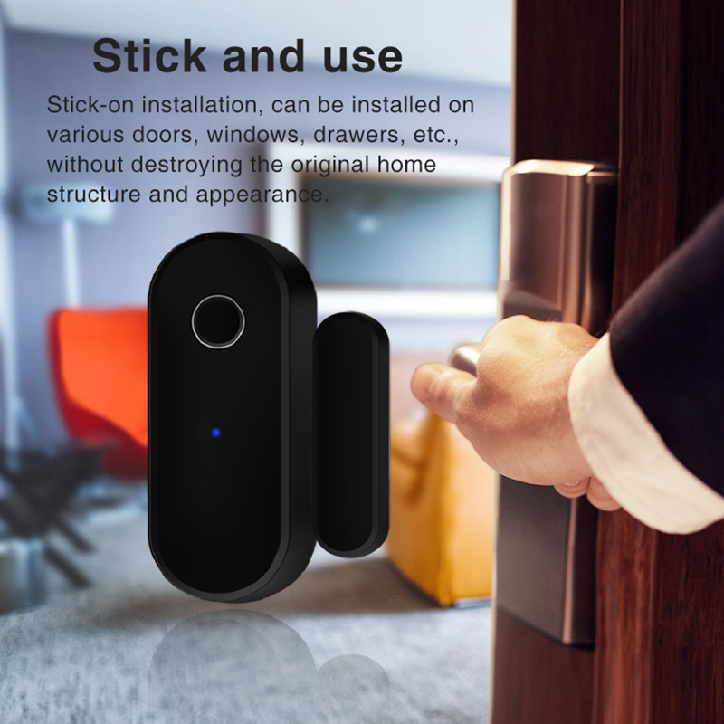 Tuya Smart Zigbee Door Sensor  - đánh giá và giá Home Security Installation