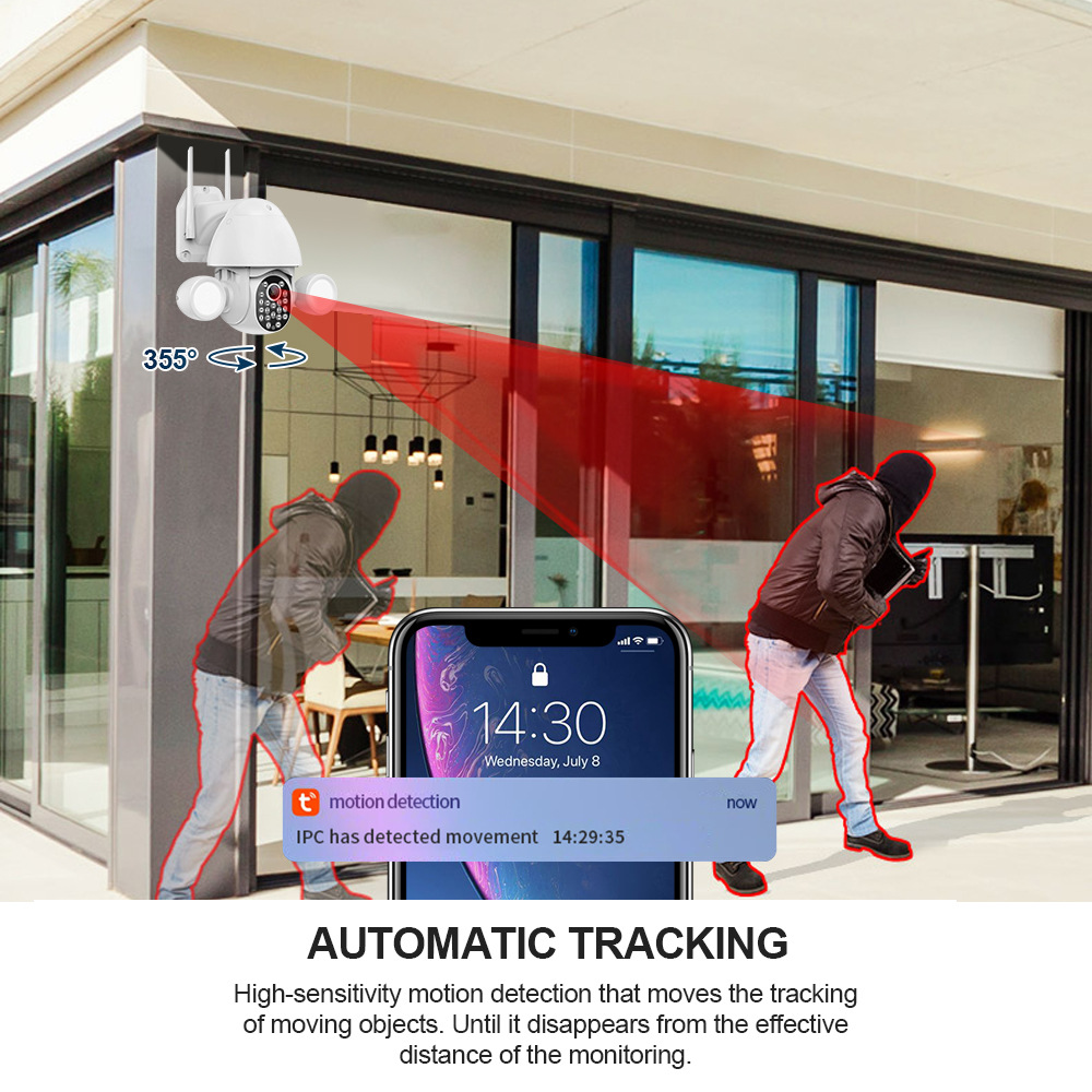 Tuya Smartlife Ứng Dụng Chiếu  - đánh giá và giá Home Security Flood Lights