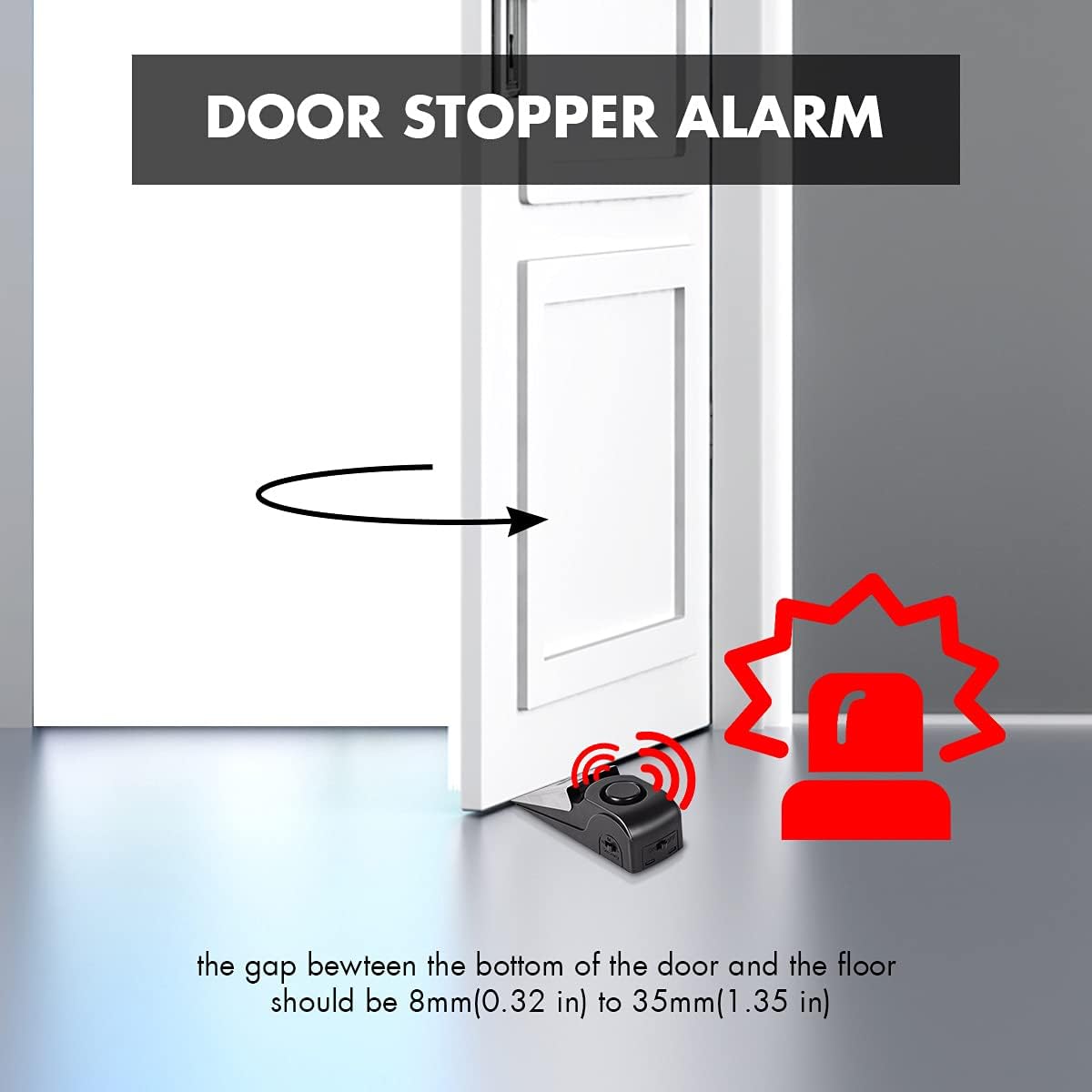 Door Stop Alarm, Door Stopper  - đánh giá và giá Home Security For Apartments