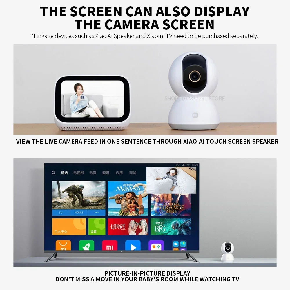 Xiaomi Smart Home 360° Securit - đánh giá và giá Home Security Camera 360 Xiaomi