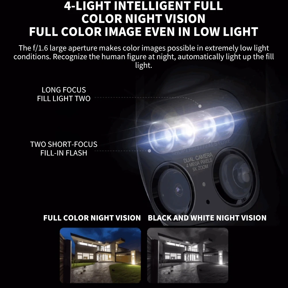 Xiaomi CW700S Outdoor Security - đánh giá và giá Home Security Camera 360 Xiaomi