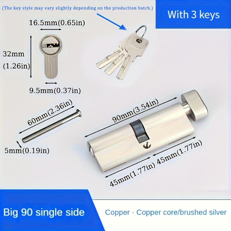 1Pc European Standard 60/70/80 - đánh giá và giá Home Security Locks