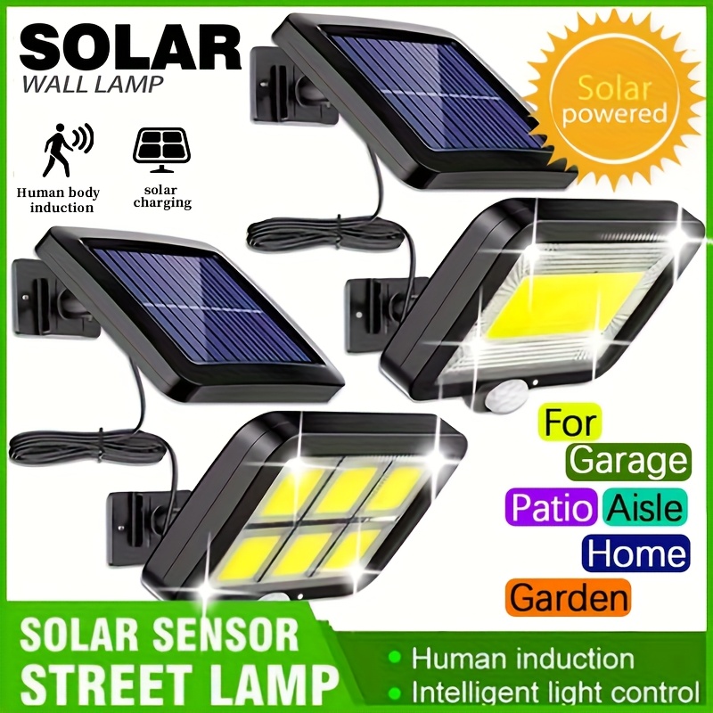 LED Solar Split Wall Lamp Outd - đánh giá và giá Home Security Flood Lights