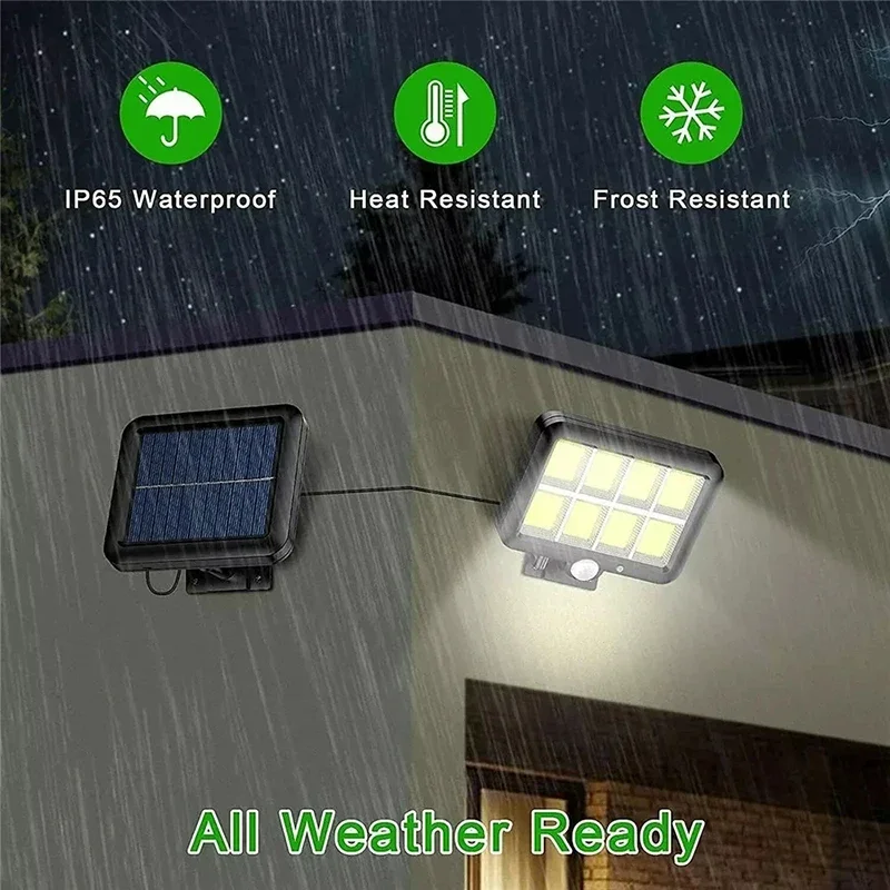 LED Solar Split Wall Lamp Outd - đánh giá và giá Home Security Flood Lights