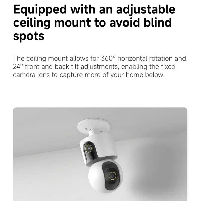 New Xiaomi Smart Camera C500 D - đánh giá và giá Home Security Camera 360 Xiaomi