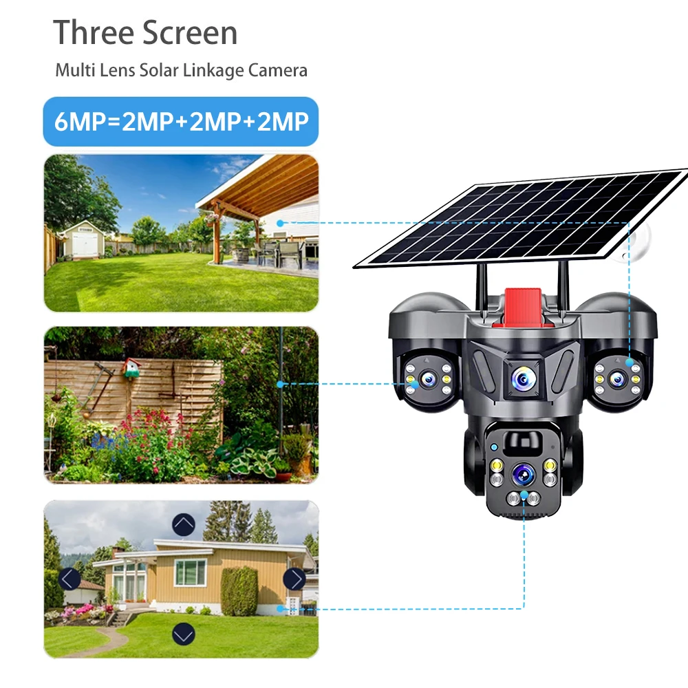 KERUI V380 Pro Outdoor PTZ 6MP - đánh giá và giá Home Security For Apartments