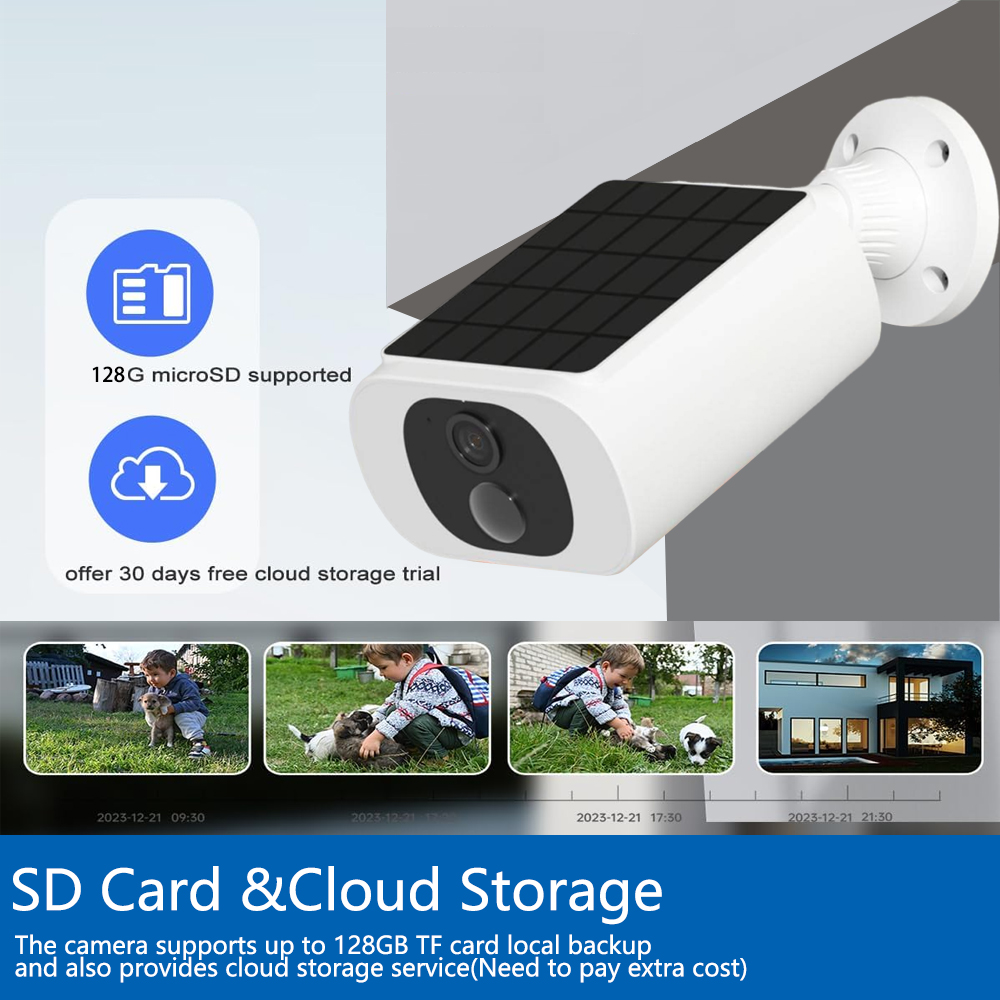 Tuya 5MP Solar Security Camera - đánh giá và giá Home Security For Apartments