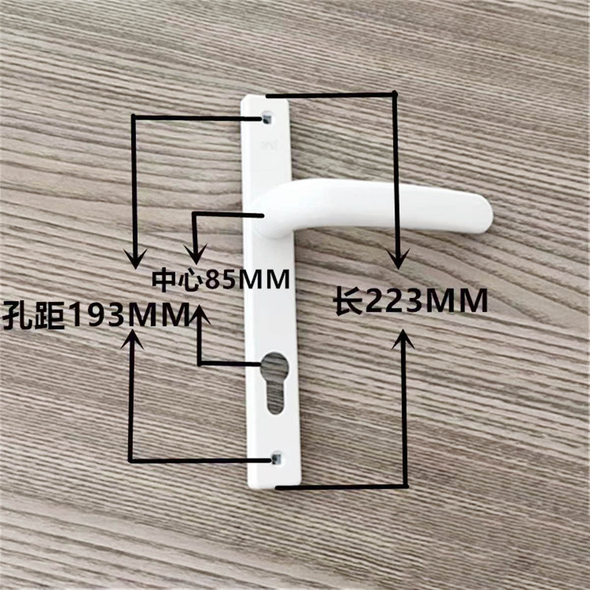 Alloy Aluminum Door Lock Handl - đánh giá và giá Home Security Door Lock