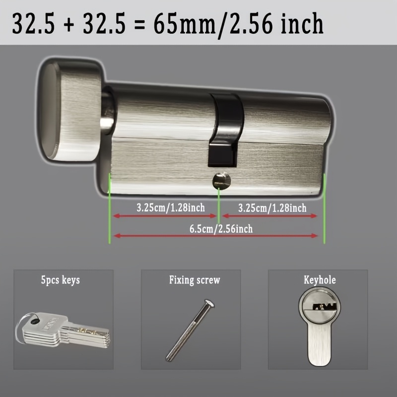 1Pc European Standard All-Copp - đánh giá và giá Home Security Locks