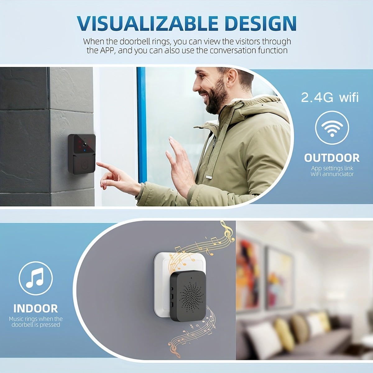 Tuya Wireless Smart Video Door - đánh giá và giá Home Security Technician